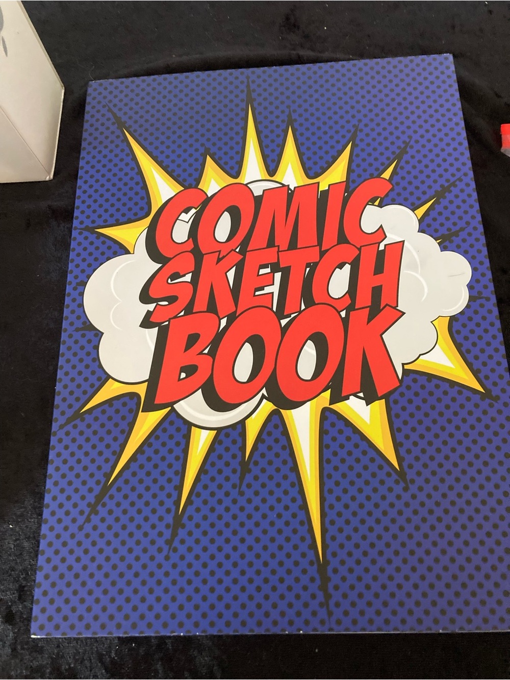 Comic Sketch Book Learn to Draw Blue Cover New